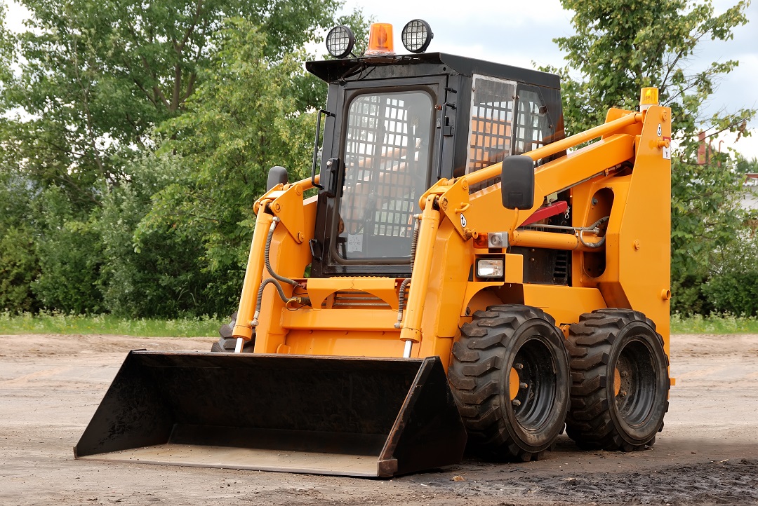 Conduct civil construction skid steer loader operations
